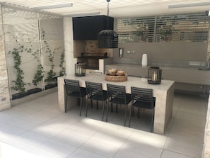 Terrace/patio - Apartment Ñuñoa (Santiago)