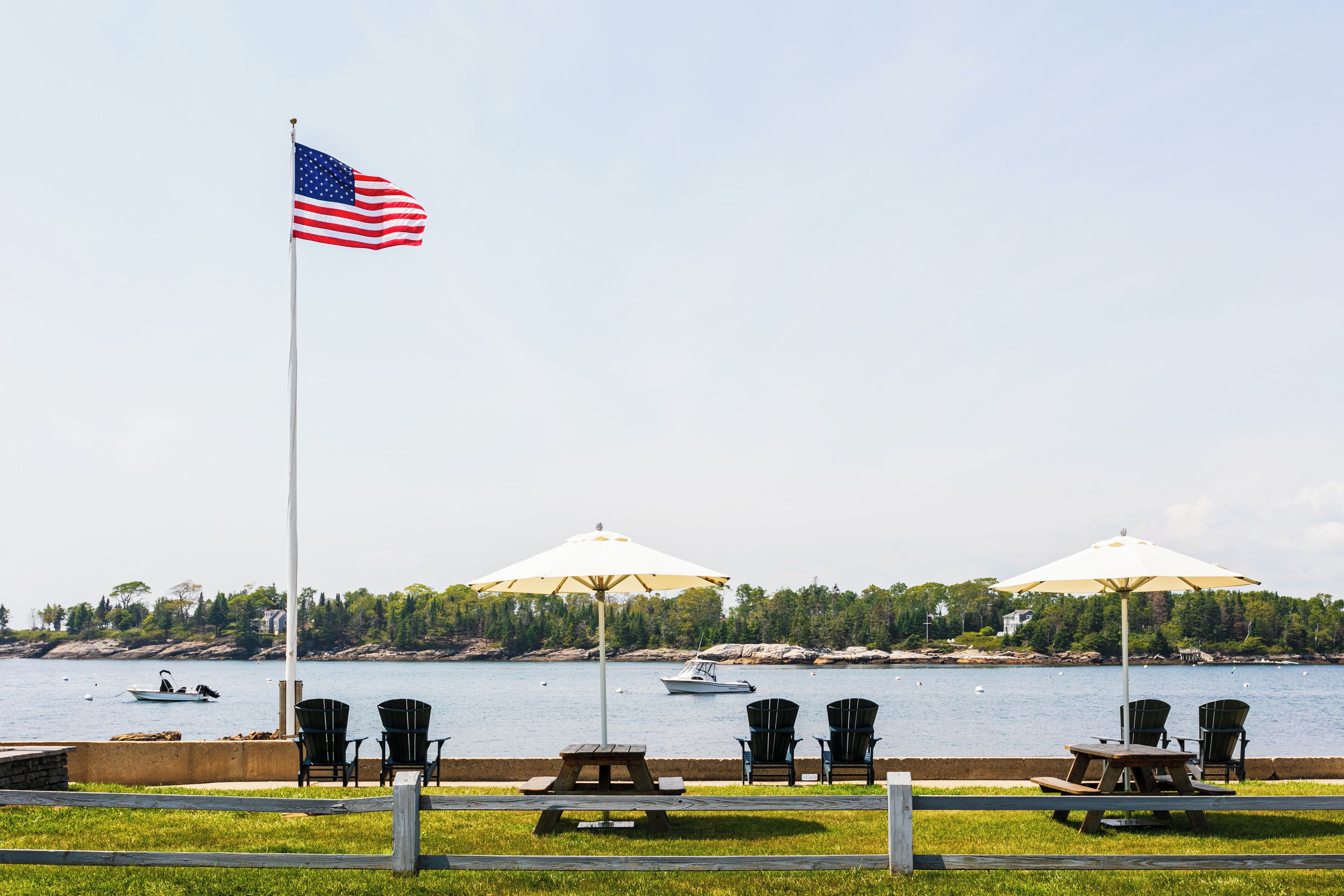seaward two-bedroom oceanfront cottage | terrace/patio