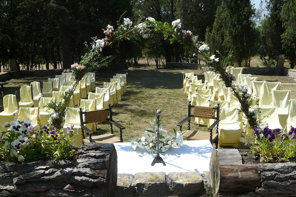 Huwelijksruimte buiten