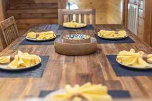 Cabin, 3 Bedrooms | Dining - Majestic Springs Lodge 3 Bedroom Cabin by RedAwning (Sevierville)