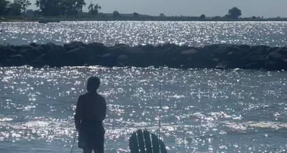Lake front Mökki Lake Erie täydellinen kalastaja ja perhe getaways.
