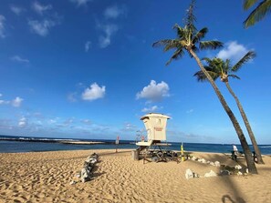 Beach nearby