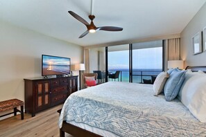 Desk, iron/ironing board, WiFi, bed sheets - ❤️ Renovated 8th Floor Studio at The Mahana!! ❤️ (Lahaina)