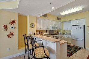 Private kitchen - Oceanfront Condo with Spacious Balcony - Unit 0306 by RedAwning (Panama City Beach)
