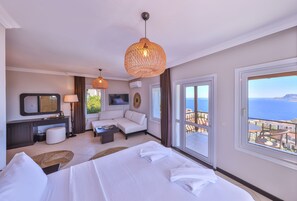 Premium bedding, minibar, in-room safe, laptop workspace