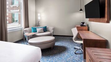 1 bedroom, Egyptian cotton sheets, premium bedding, down duvets