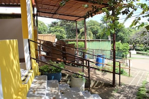 Entrada de la propiedad