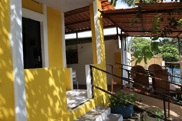 Entrada de la propiedad