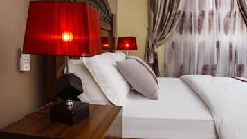 Executive-Zimmer, 1 Queen-Bett, Nichtraucher | Schreibtisch, Verdunkelungsvorhänge, Zustellbetten, Bettwäsche