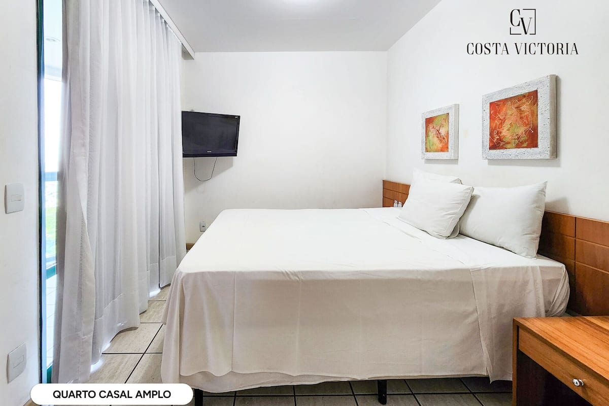 Habitació doble familiar, 1 llit de matrimoni | 1 dormitori, cortines opaques, wifi gratuïta i roba de llit