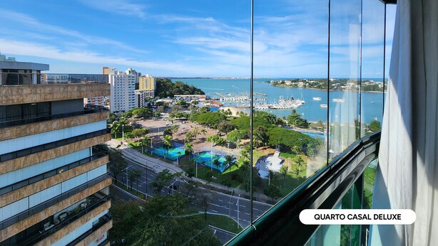 Deluxe Double Room, 1 Queen Bed | 起居区