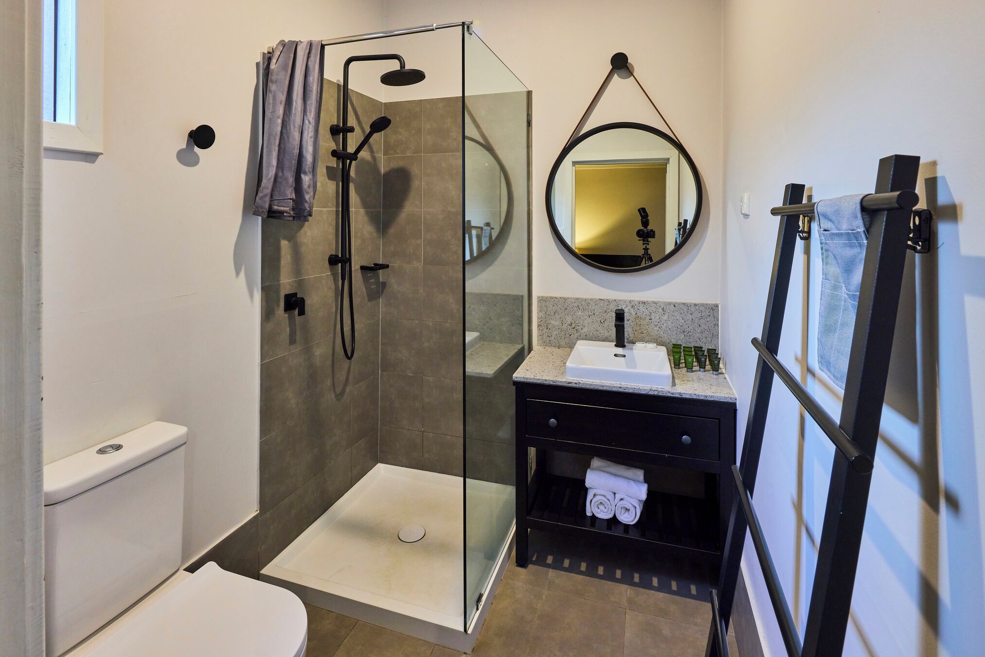 Cabane, 2 chambres | Salle de bain | Serviettes fournies