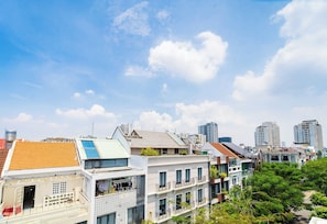 Appartement Deluxe, balcon | Terrasse/patio