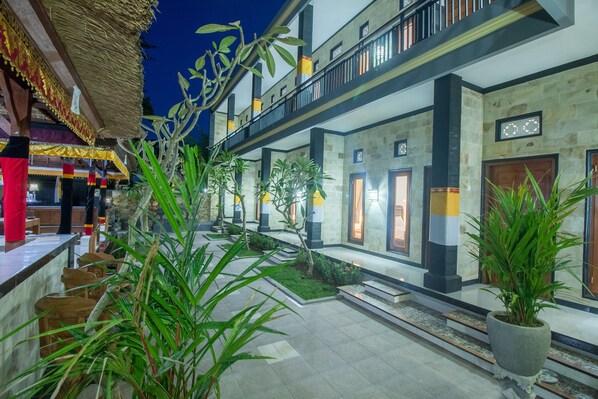 Overnattingsstedets uteområder