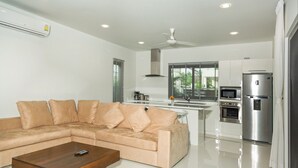 Two Bedrooms Private Pool Villa | Living area | Flat-screen TV - Rawai Villa by Fullrooms Phuket (Rawai)