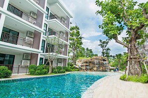Outdoor pool - The Title G405 by Fullrooms Phuket (Rawai)