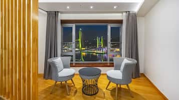 Presidential Suit Ocean1 (Free infinity pool, Cruise Special Discount) | Premium bedding, blackout drapes, soundproofing, WiFi