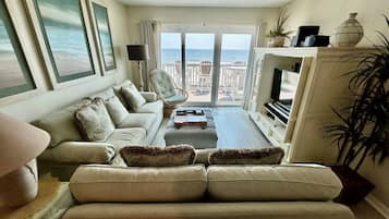 TV, DVD player, books