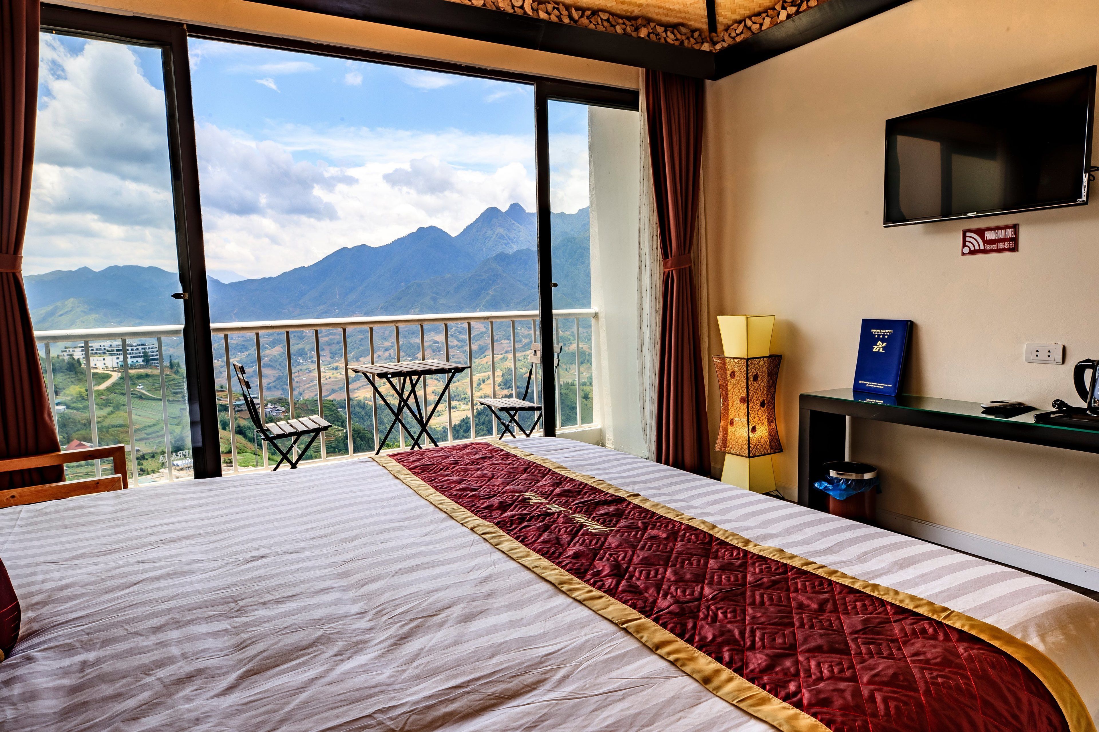 deluxe double room, mountain view | room amenity