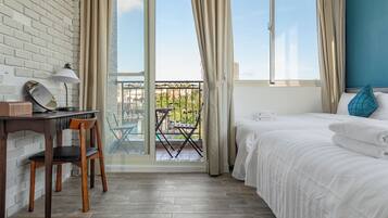 Wifi gratis y ropa de cama