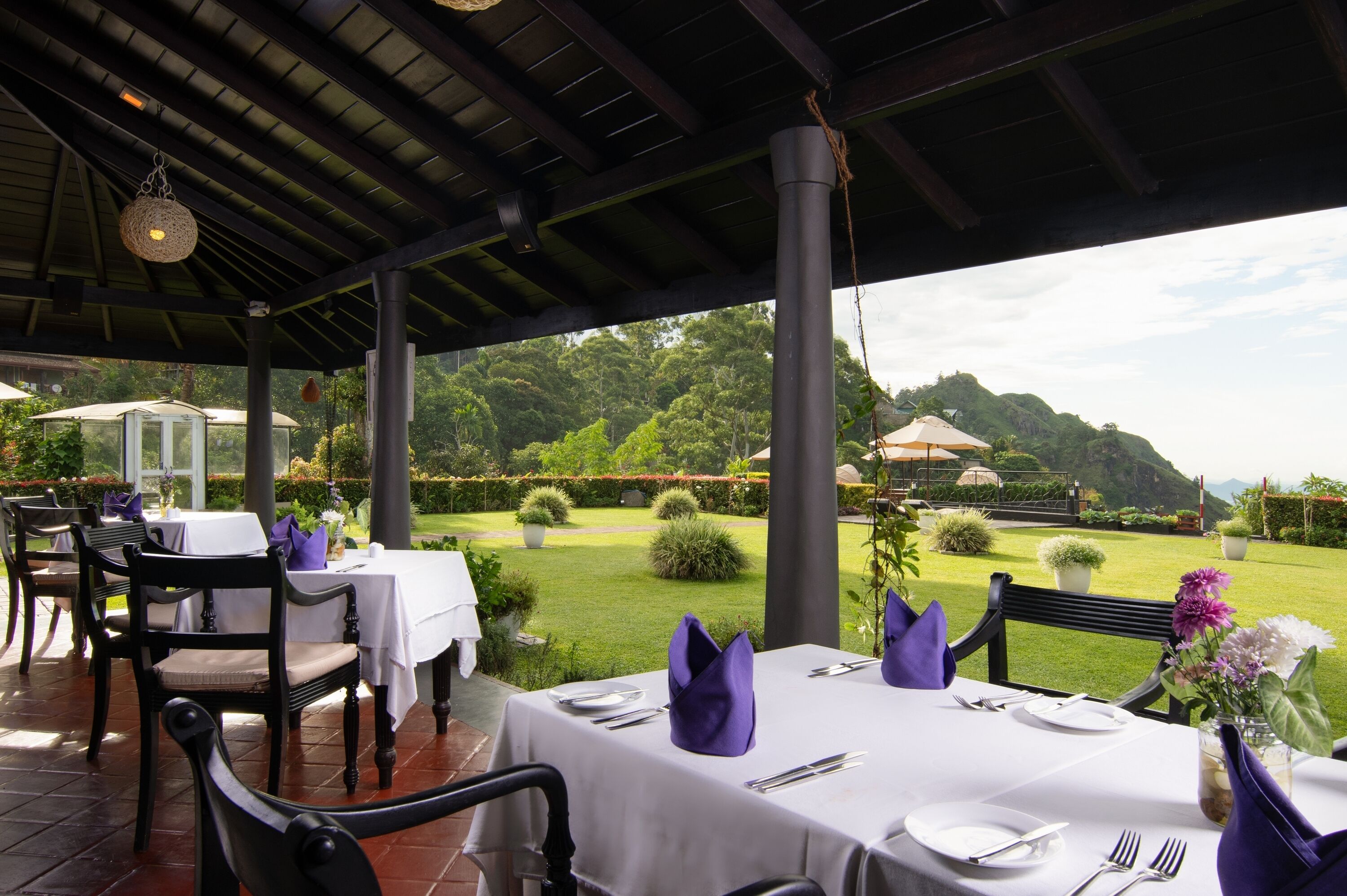 Restaurante al aire libre