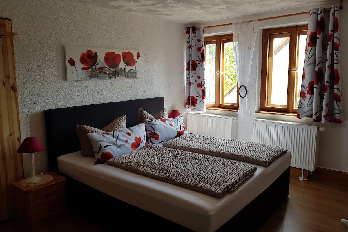Dubbelrum (Spreewald) | Skrivbord, ljudisolering, gratis barnsängar och extrasängar