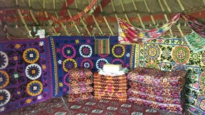 Tent | Iron/ironing board, free WiFi - HOTEL KITOB SAYYOH - campsite (Kitab)