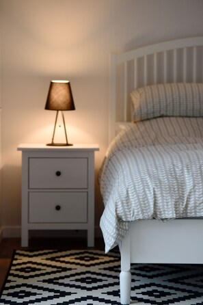 4 bedrooms, iron/ironing board, travel crib, free WiFi