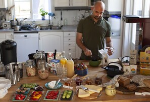 Petit déjeuner continental compris tous les jours