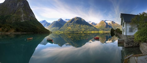 Vue depuis l’hébergement 