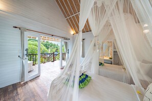 One-Bedroom Bungalow (Twin Room) | Minibar, in-room safe, desk, free WiFi - The Cubang Huts Lembongan (Lembongan Island)