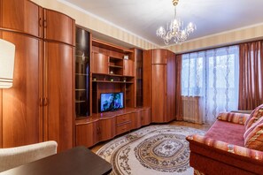 Apartment, 1 Bedroom | Living room - FortEstate Vernandskogo Ave (Moscow)