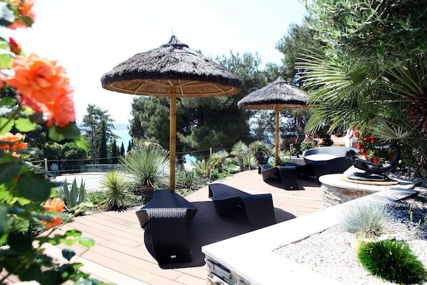 Sun deck - Beautiful Villa Portoroz MN (Piran)