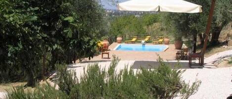 Seasonal outdoor pool