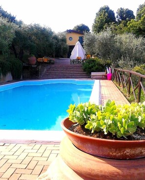 Piscina externa sazonal
