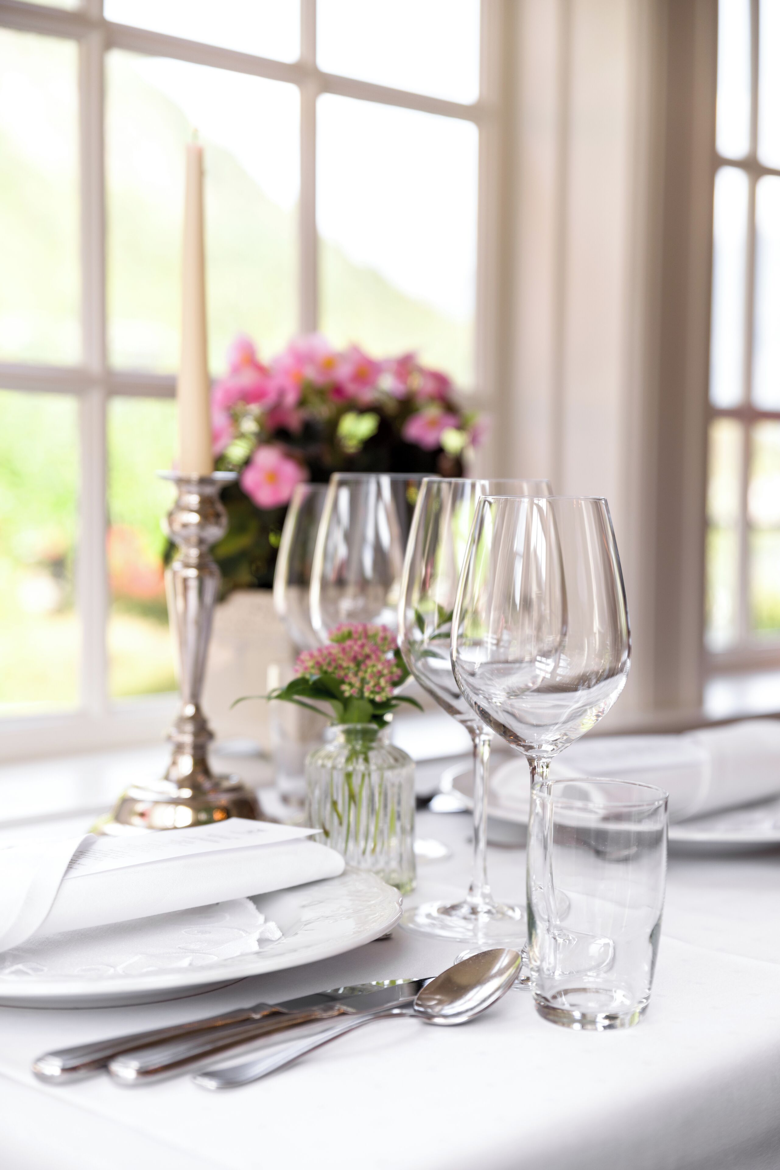 breakfast and dinner served, local and international cuisine