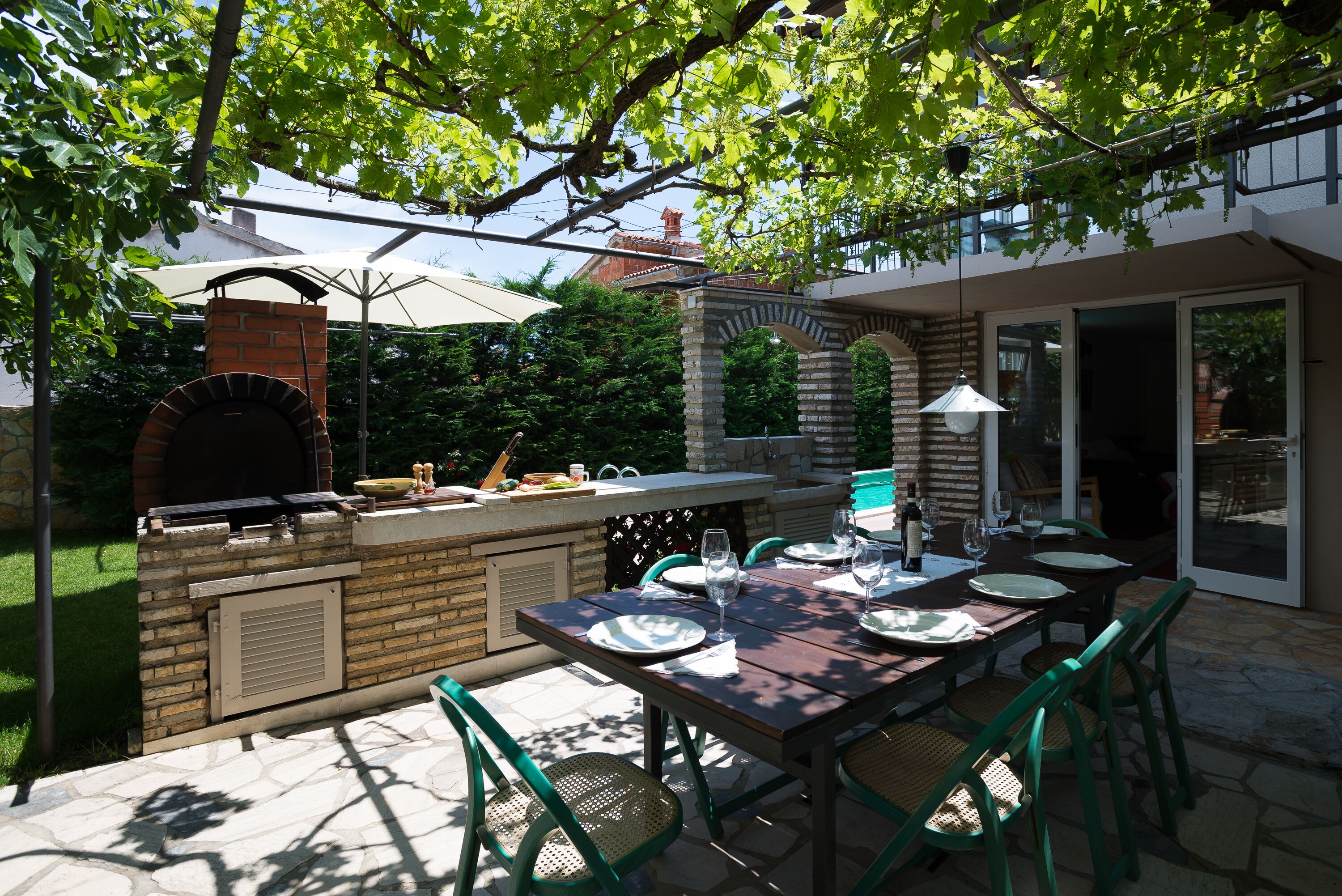 Restaurante al aire libre