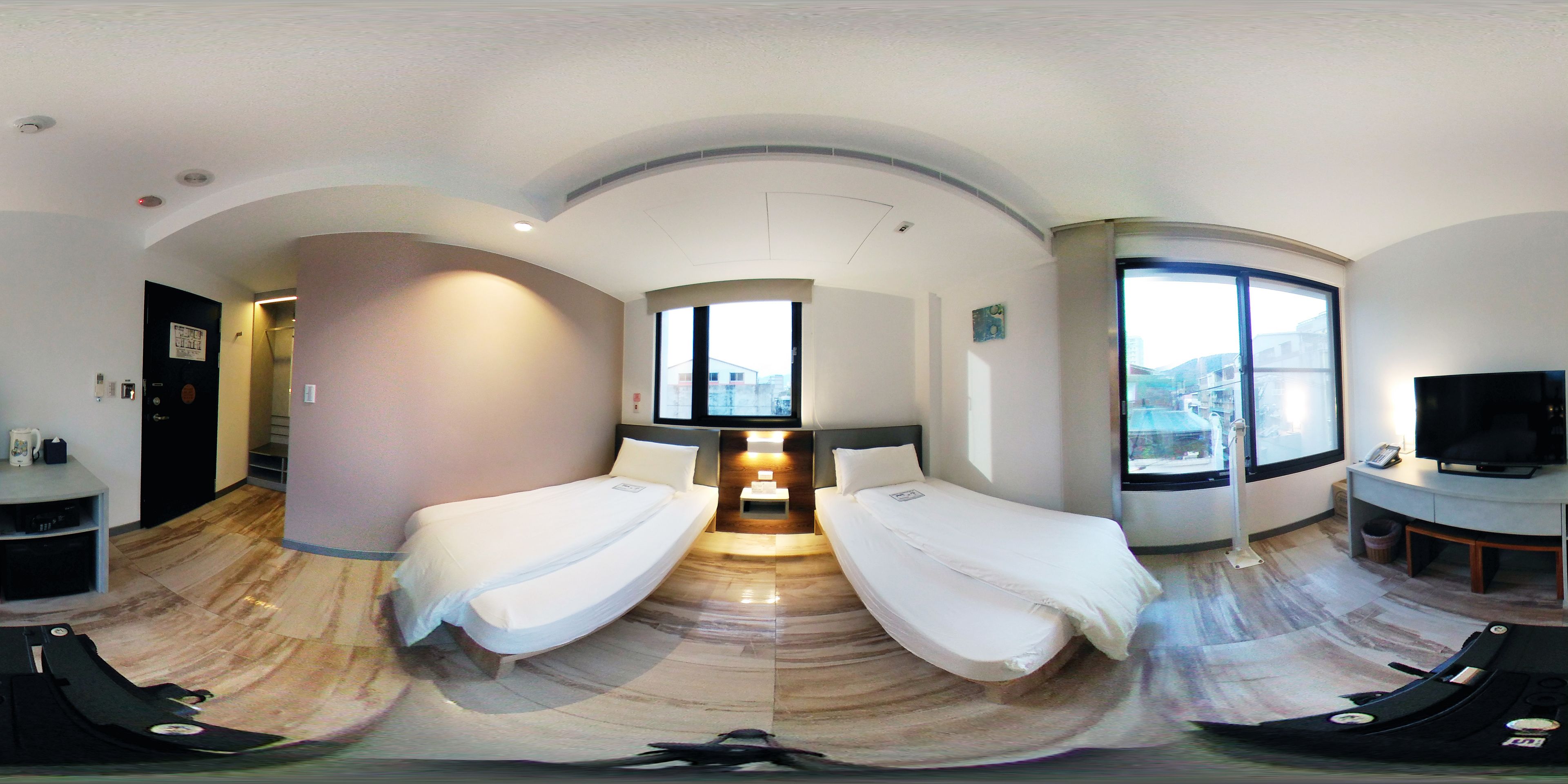 deluxe twin room | view from room