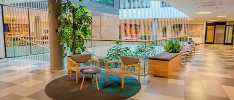 Lobby sitting area
