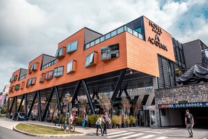 Majoituspaikan julkisivu