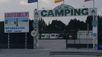 Overnatningsstedets indgangsparti