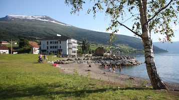 Private beach