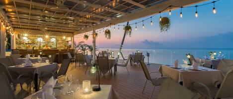 Außenbereich für Bankette