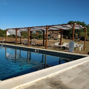 Seasonal outdoor pool