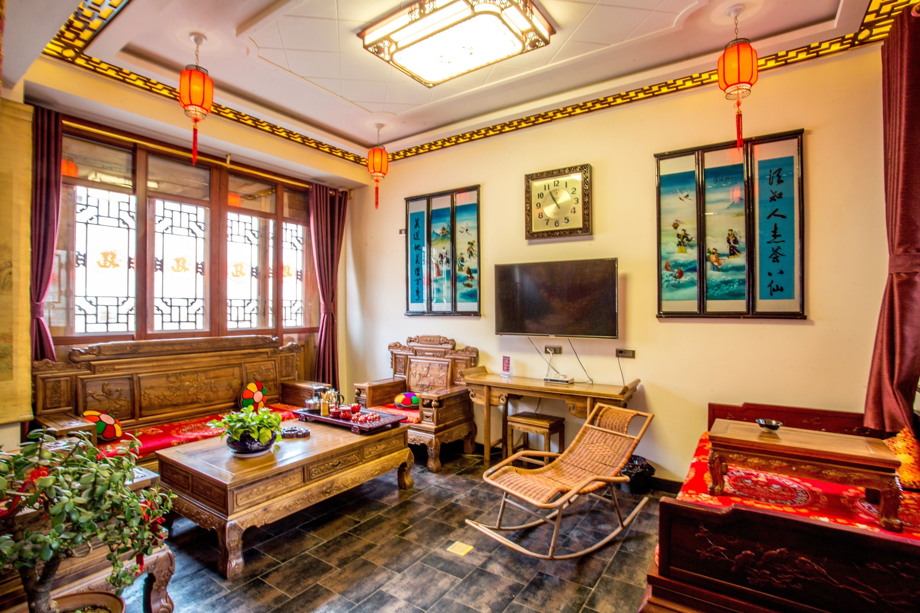 古典鴛鴦羅漢套房 | 獨特設計、熨斗/熨衫板、免費 Wi-Fi