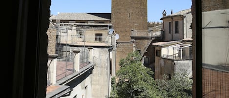 Vue depuis lâhĂ©bergement