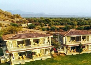 Jungle Jeep Safari (Morning & Evening included) | Front of property - Amritara Jawai Resort (Bali)