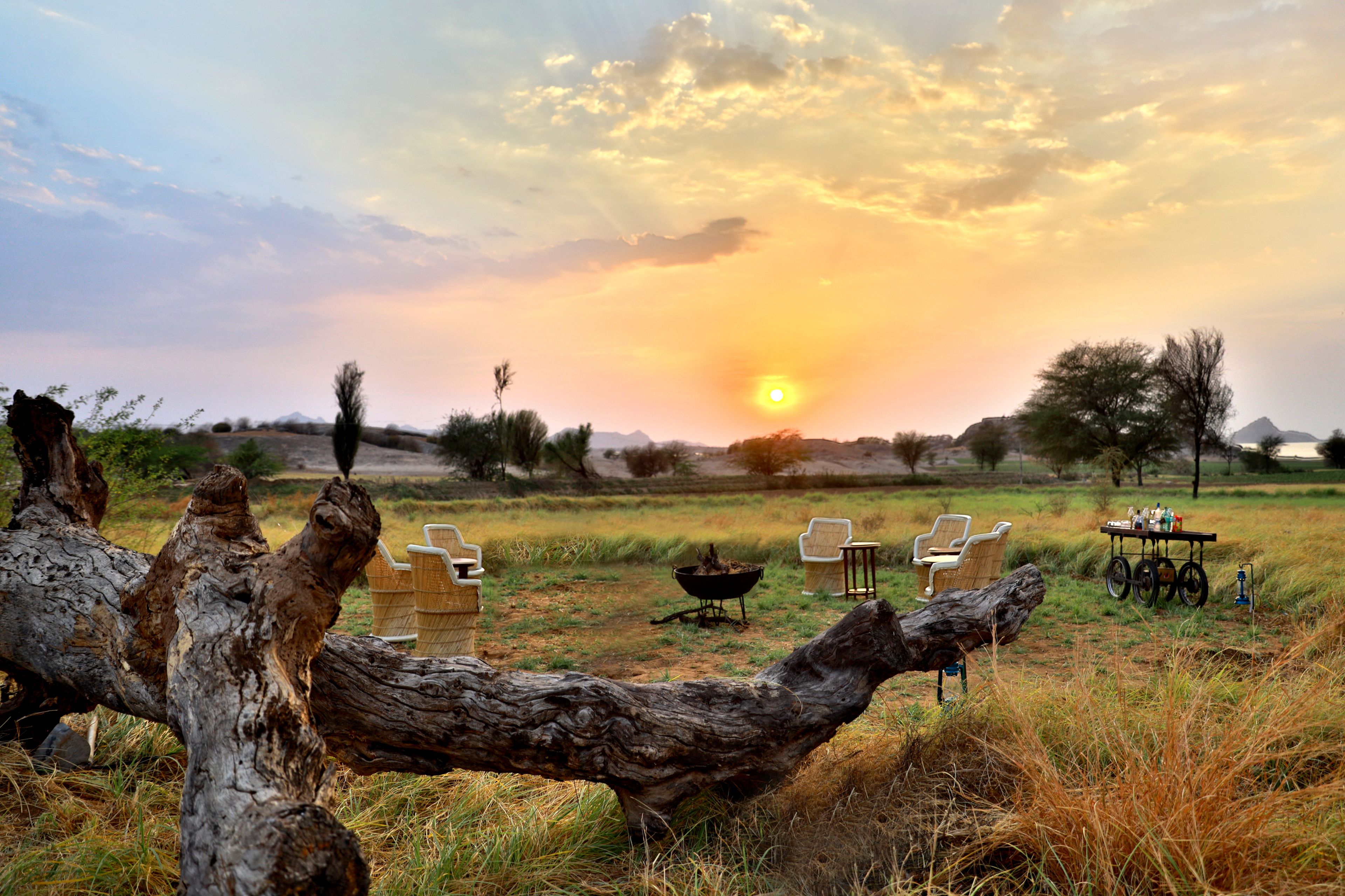 Quang cảnh nhìn từ nơi lưu trú