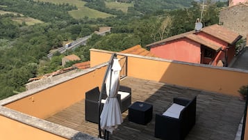 Habitación doble Elite | Terraza o patio