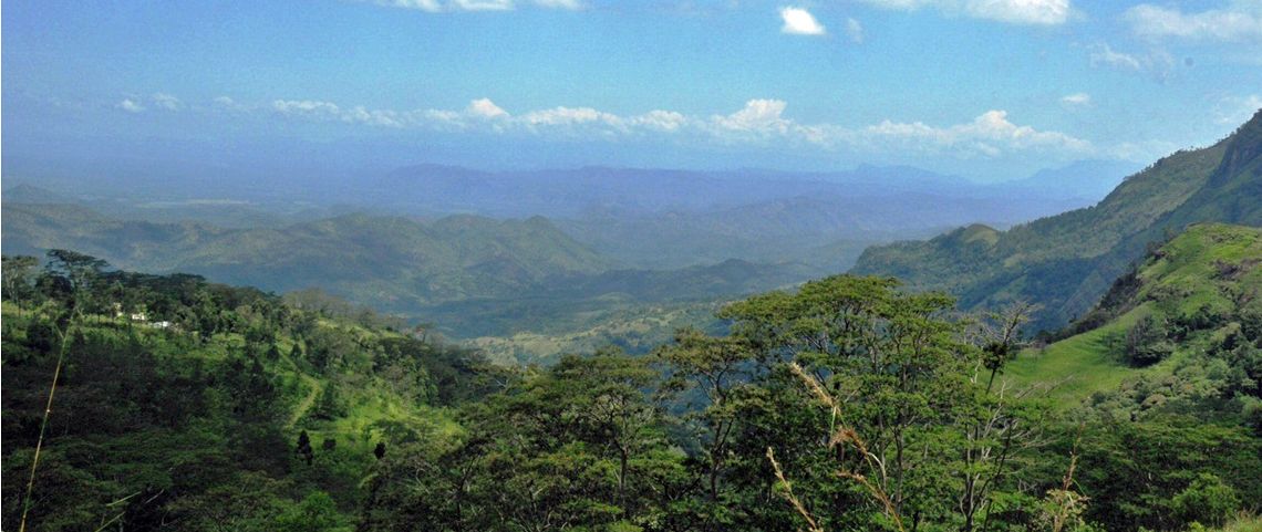 Pemandangan gunung